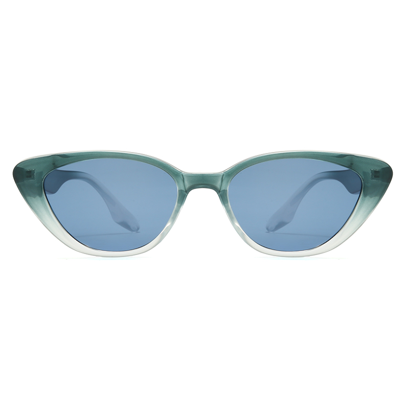 Productos listos Gafas de sol de mujeres polarizadas de ojo de plástico