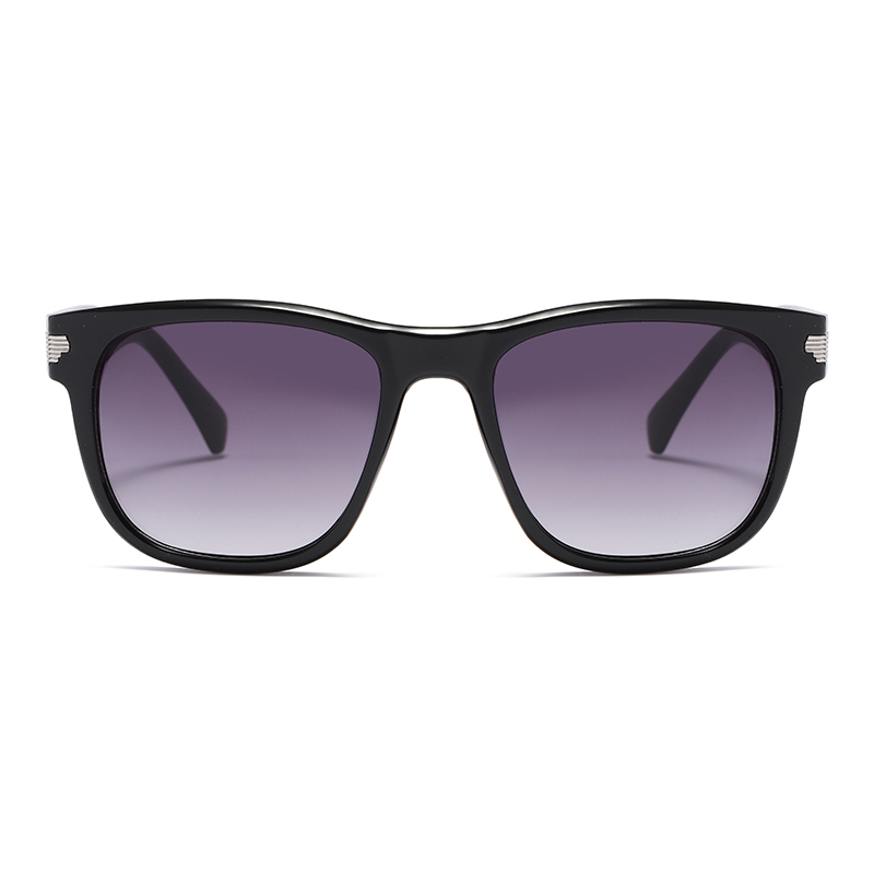 Forma de moda Rectángulo PC Reciclado Gafas de sol de mujeres polarizadas #81588
