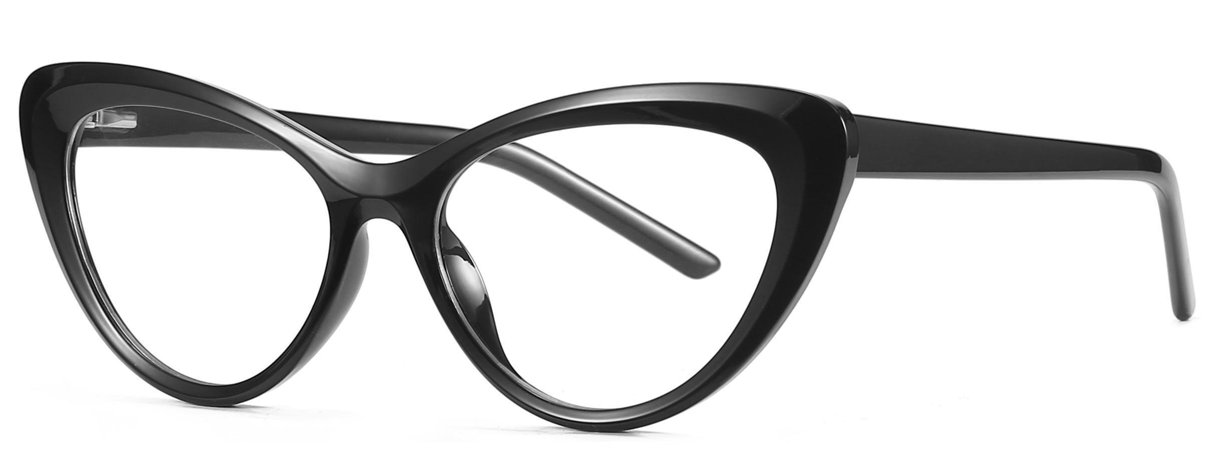 Productos listos Fashion Cat Eye Shape TR90+CP Anti-Blue Light Lens Frames ópticos #2020